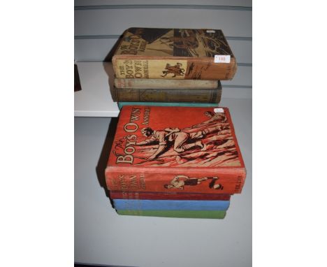 A selection of vintage childrens annuals and story books