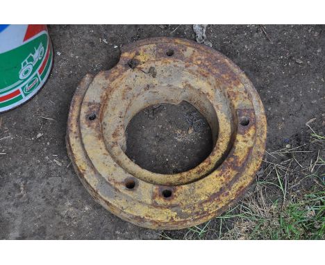 Tractor wheel weight 
