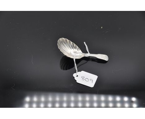 Silver caddy spoon 13 grams