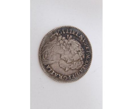 G.B. sixpence William &amp; Mary 1693 (N.B. some light scratches noted on obverse) otherwise AVF (1 coin)