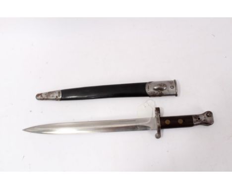 Boer war Lee Metford bayonet and scabbard