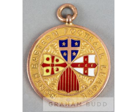 North Eastern Football League Division One winner's medal awarded to a Middlesbrough player in season 1930-31,9ct. gold, Birm