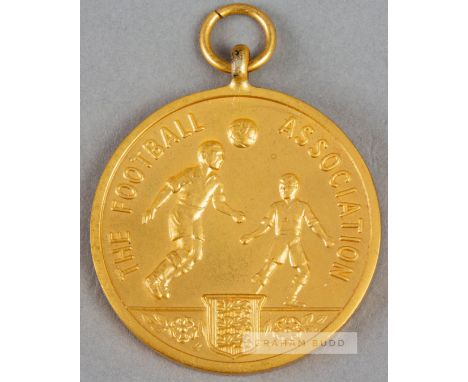 Football Association Challenge Cup specimen runners-up medal, post 1953,  obverse inscribed THE FOOTBALL ASSOCAITION with the