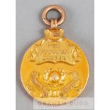 Football League Division One Championship medal awarded to a Sheffield Wednesday player in season