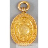 Football League representative medal awarded for the match v Irish Football League at Windsor