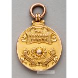 Huddersfield Town 1924-25 Football League Division One Championship medal awarded to Charlie Wilson,