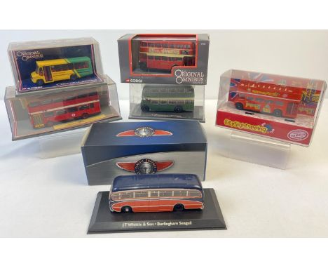 4 boxed limited edition The Original Omnibus diecast buses by Corgi, complete with CoA's. Together with a boxed limited editi