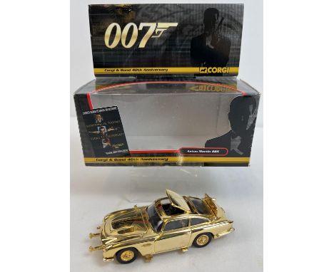 A boxed Corgi &amp; James Bond 007 40th Anniversary Goldfinger Aston Martin DB5, CCO4307. Scale 1:36, no interior packaging. 