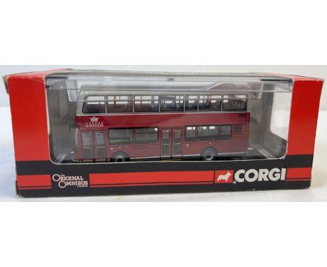 A boxed OM41208 Wright Eclipse Gemini London United diecast bus from The Original Omnibus Company by Corgi. 1:76th scale, lim