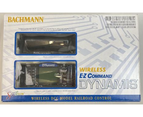 A boxed Bachmann 36505 Spectrum E-Z Command Dynamis wireless DCC model railway control. 