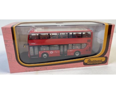 A boxed Northcord Model Company 1:76th scale UKBus 6509 Alexander Dennis E400H MMC Albellio diecast bus. 