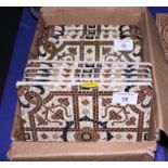 A set of twelve Minton "mosaic" tiles