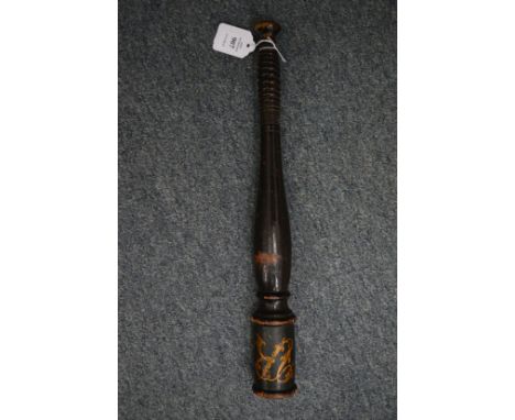 A Victorian truncheon.
