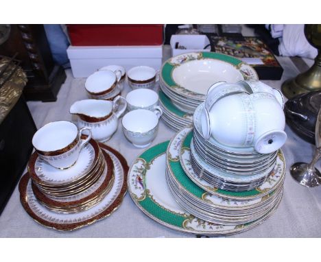 A job lot of assorted ceramics including Wedgewood and Myott, shipping unavailable 
