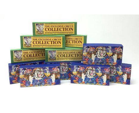The Excusive Circus Collection - eleven boxes of limited edition figures comprising Polar Bears, Artistes, Lions, Horses and 