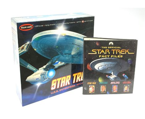 Polar Lights Star Trek U.S.S. Enterprise NCC-1701-A 1/350th scale highly detailed all plastic assembly model kit, skill level