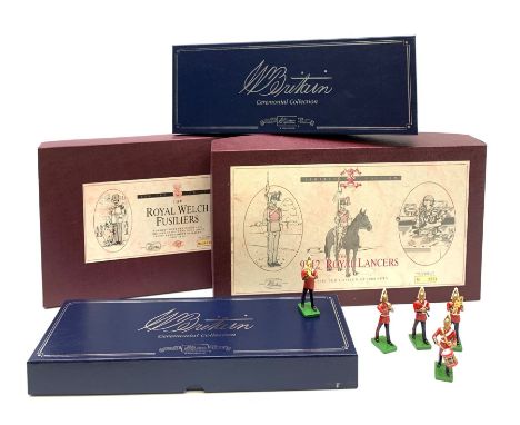Britains - two sets of 'Ceremonial Collection' Band of the Life Guards figures; and two incomplete limited edition sets of Th