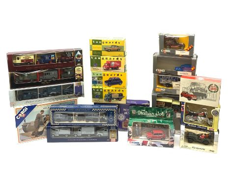 Various makers - twenty commemorative and promotional die-cast models including Corgi 50th Anniversary of the Battle of Brita