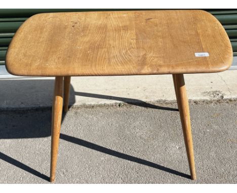 Ercol low occasional/side table, blonde/light finish, W69cm D42cm H44cmShipping POA https://www.bradleys.ltd/quotation-reques