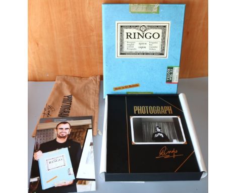 Genesis Publications, 'Ringo Starr Photograph' photography book, signed, limited edition of 2,500Shipping £38.00 plus vat (UK