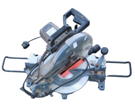 Two electric power tools; Performance Tools 10'' 160W mitre saw; Bosch angle grinder (2)Shipping POA https://www.bradleys.ltd