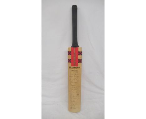 Gray-Nicolls Multi-Signed by Yorkshire Cricket Club Team Members cricket bat, L85.5cmShipping £85.00 plus vat (UK Only)