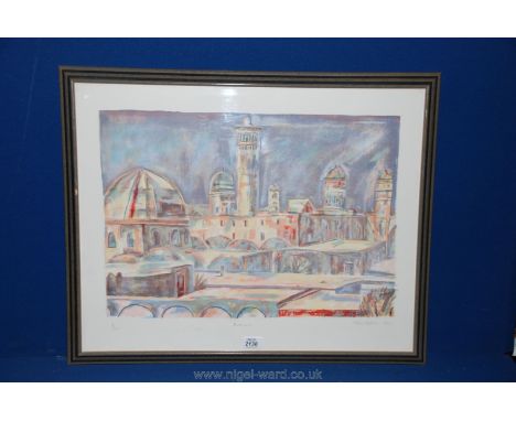 A Christopher Corr pencil signed limited edition Print; 'Bukhara'.