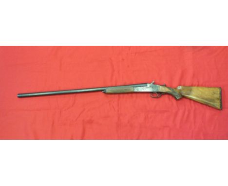 A Garagaza 12 bore S/B hammer shotgun, Serial No. 23118, this item can only be purchased by someone with a current valid shot