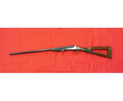 A .410 S/S shotgun with cut-a-way stock and in very good condition overall for this model, Serial No. 1253, this item can onl