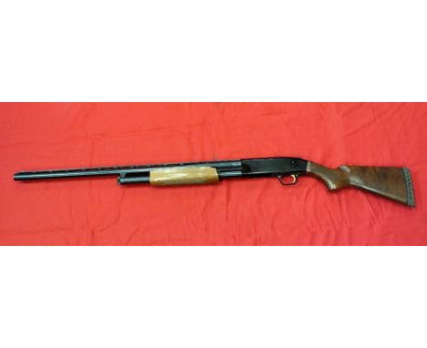 A Mossberg 500A pump action 3 shot 12 bore shotgun, Serial No, T177832, this example is in 'as new' condition and comes with 