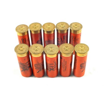 Ten collectors cartridges made by G.L.Woods & Sons, Norfolk, this item can only be purchased by someone with a current valid 