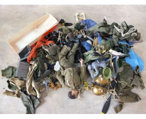 Action Man Diver plus various clothes and accessories