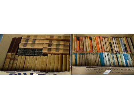 A selection of hardback books, including: several books relating to the works of De Quincey; several volumes of the Pictorial