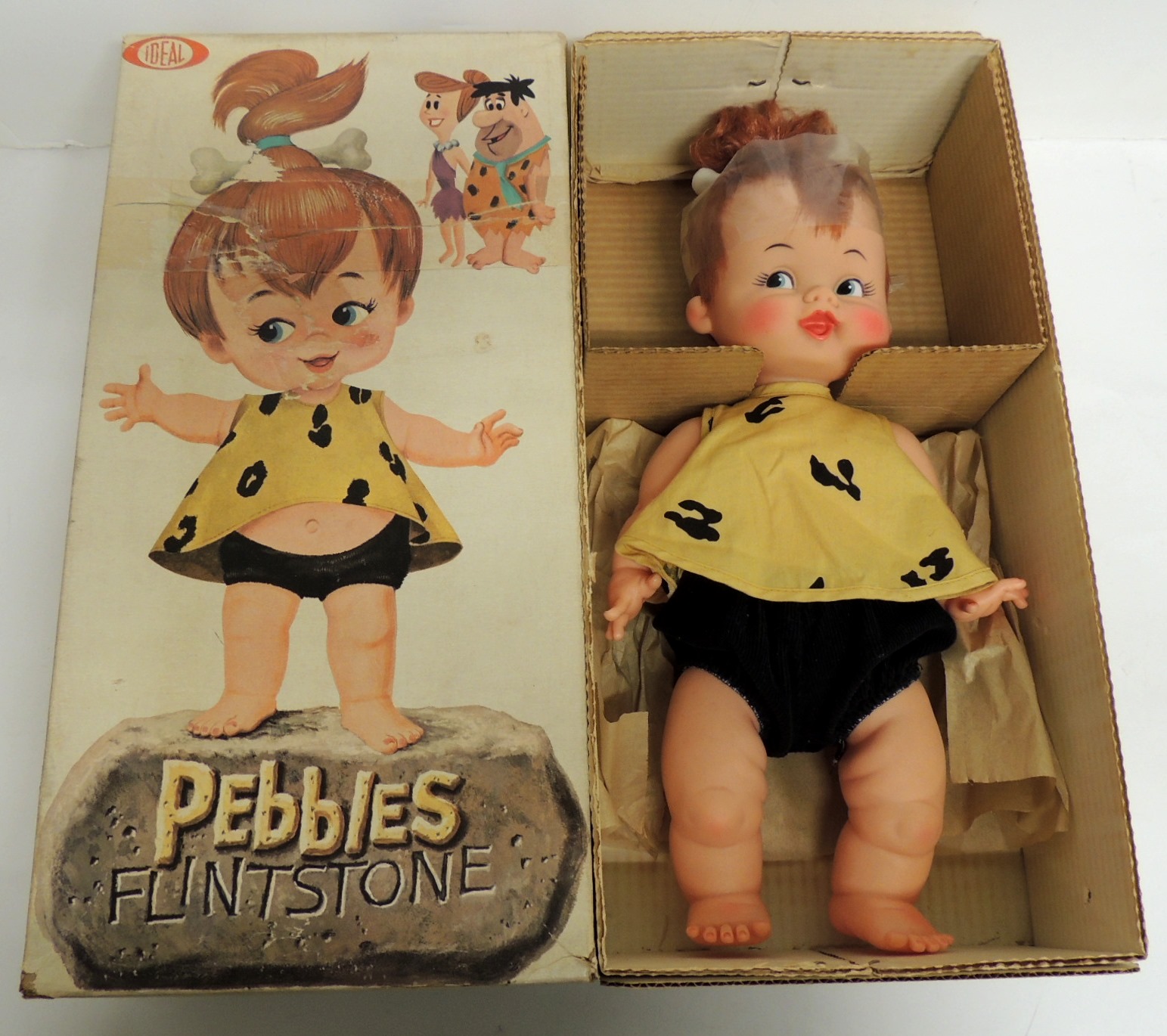 pebbles flintstone doll 1960s