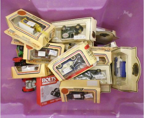A box of Days Gone and Lledo die-cast model vehicles **PLEASE NOTE THIS LOT IS NOT ELIGIBLE FOR POSTING AND PACKING** 