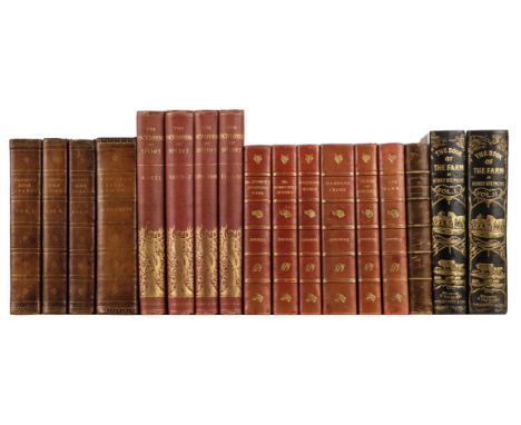 Daniel (Rev. Wm. B.). Rural Sports, 4 volumes (including supplement), published Bunney &amp; Gold, 1801 - 1813, folding engra