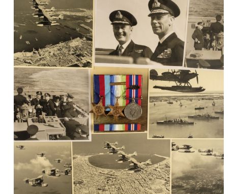 Chichester (Michael Guy, 1917-2012). Photograph album of naval service, c.1935-44, 31 stiff-card leaves with approximately 16