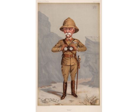 * Vanity Fair. A collection of 27 marine &amp; military figures, late 19th &amp; early 20th century, lithographic and photoli