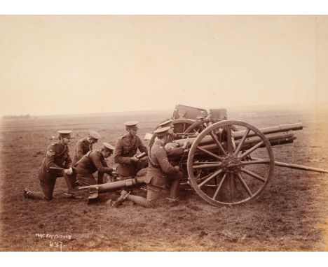 [Honourable Artillery Company]. Commemorative photograph album of the Honourable Artillery Company at Fargo Camp, Salisbury P