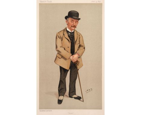 * Vanity Fair caricatures. A collection of 25 literary figures, late 19th &amp; early 20th century, lithographic and photolit