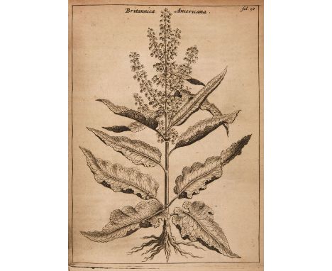 Munting (Abraham). De vera Antiquorum Herba Britannica, Ejusdemque efficacia contra Stomacaccen, seu Scelotyrben, Frisiis &am