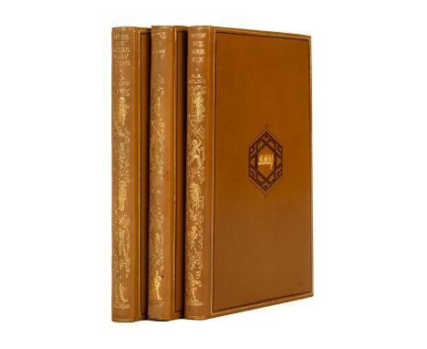 Milne (A. A.). When We Were Very Young. With Decorations by Ernest H. Shepard [...] Winnie-the-Pooh. With Decorations by Erne
