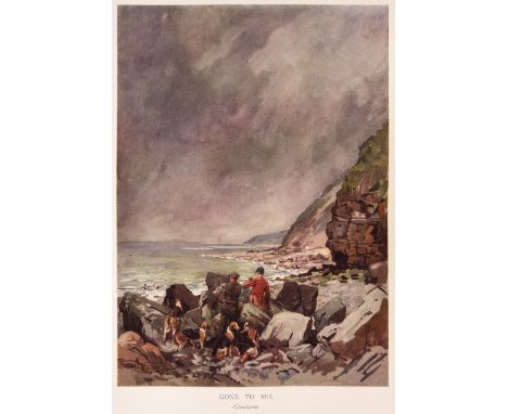 Edwards (Lionel, illustrator). The Devon and Somerset Staghounds 1907-1936, by E.T. Macdermot, London: Collins, 1936, colour 