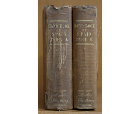 Ford (Richard). A Hand-Book for Travellers in Spain, and Readers at Home, 2 volumes, 1st public edition, London: John Murray,