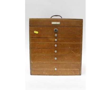 Dentists cabinet with tools