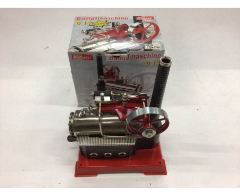 Wilesco live steam engine in box