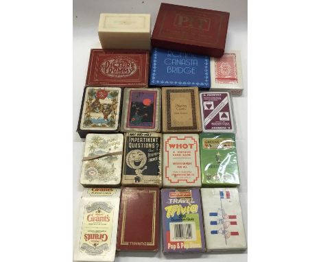 Collection of vintage playing cards