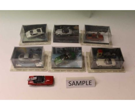 Diecast boxed selection, including James Bond, Corgi, ERTL, etc.