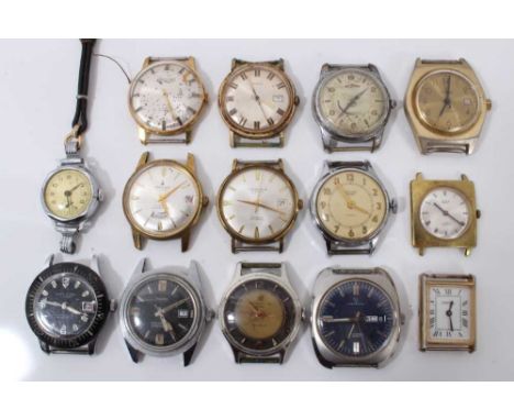 Collection of fourteen vintage wristwatches to include Verity, Ilona Coral and Smiths