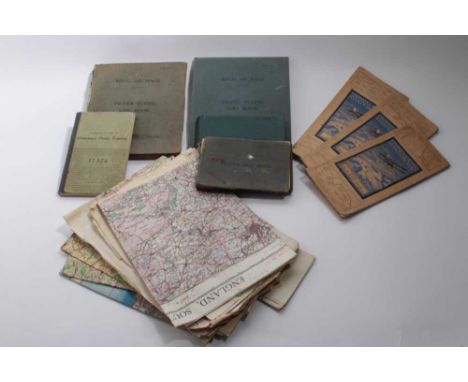Collection of 1930s, Second World War and later pilots logbooks relating to Michael Robert Titlow of Leiston, Suffolk. The lo